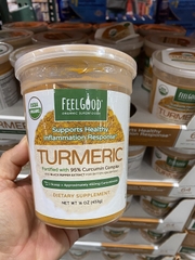 Bột nghệ hữu cơ Feel Good USDA Organic Turmeric Powder (mua hộ)