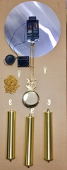 Bộ lắc 7 món có nhạc mặt số 23cm bông học trò