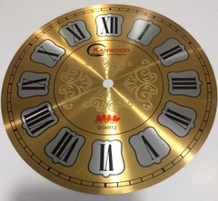 Mặt số thiếc tròn 20cm Mặt Bông, Số La Mã