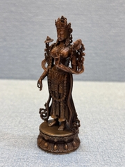 Tượng ngài Tara Xanh dáng đứng 10cm