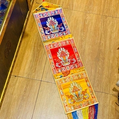 Túi vải gấm treo trang trí