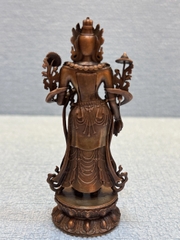 Tượng ngài Tara Xanh dáng đứng 10cm