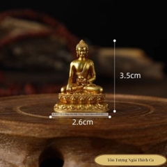 Tượng đồng vàng size 3cm