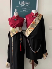 Áo choàng Tây Tạng thu đông