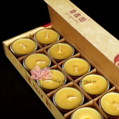 Nến bơ cháy 8h cốc thuỷ tinh
