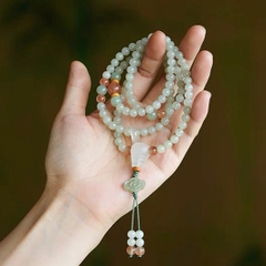 Ngọc cẩm thạch Jade 6mm 108 hạt