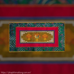 Vải lót pháp khí Kim Cang Chử – đế lót bình Bumba – đế Mandala – đế tháp Phật, tượng Phật  – đồ trang trí bày biện