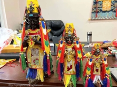 Bộ y phục Phật Zakiram/Zakhi Lhamo phong cách Tây Tạng
