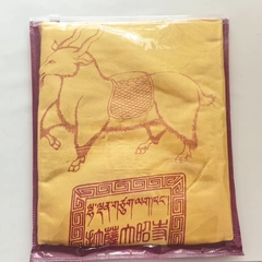 Khăn Khata lụa Tây Tạng Đại Chiêu Tự Lhasa – Khata cát tường cao cấp, màu trắng hoặc vàng, kích thước lớn, sản phẩm của người Tạng