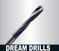 Mũi khoan Dream Drills cho vật liệu sau nhiệt luyện