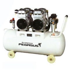 Máy nén khí giảm âm PEGASUS TM-OF750x2-70L