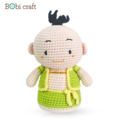 Thú bông len Bobicraft - Dần Béo - Loa Bluetooth - Đồ chơi an toàn Quà tặng bé