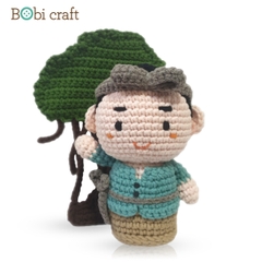 Thú bông len Bobicraft - Chú cuội và cây đa - Đồ chơi an toàn Quà tặng bé