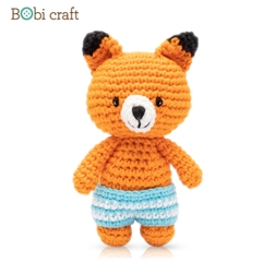 Thú bông len Bobicraft - Cáo Fennis Nhí - Đồ bơi - Đồ chơi an toàn Quà tặng bé