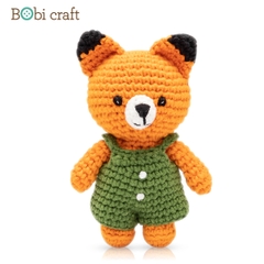 Thú bông len Bobicraft - Cáo Fennis Nhí - Đồ chơi an toàn Quà tặng bé