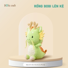 Thú bông len Bobicraft - Rồng Giáp Thìn - Đồ chơi an toàn Quà tặng bé