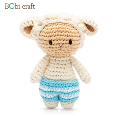 Thú bông len Bobicraft - Cừu Poppy Nhí - Đồ bơi - Đồ chơi an toàn Quà tặng bé