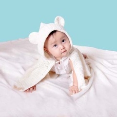 Quần áo trẻ em Bobicraft - Nón len gấu Bobbie (L) - Cotton hữu cơ organic an toàn