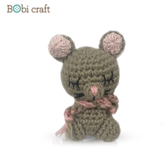 Thú bông len Bobicraft - Chuột treo - Bộ màu - Đồ chơi an toàn Quà tặng bé