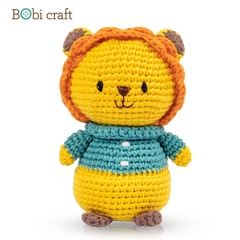 Thú bông len Bobicraft - Leo âm nhạc - Đồ chơi an toàn Quà tặng bé