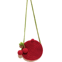 Quần áo trẻ em Bobicraft - Túi cherry - Cotton hữu cơ organic an toàn