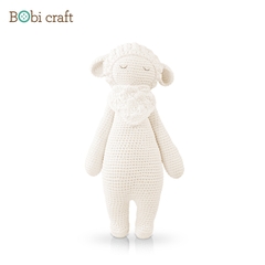 Thú bông len Bobicraft - Cừu đực đứng - bộ platinum - Đồ chơi an toàn Quà tặng bé