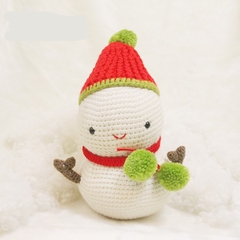 Thú bông len Bobicraft - Người tuyết lớn - Đồ chơi an toàn Quà tặng bé