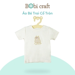 Áo Thun Bé Trai Cổ Tròn Sweet Kitty