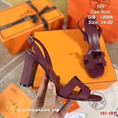 101-191 Hermes sandal cao 9cm siêu cấp