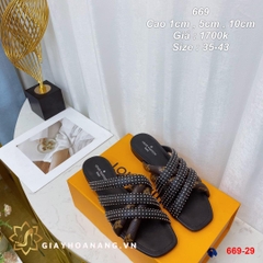 669-29 Louis Vuitton dép cao 1cm , 5cm , 10cm  siêu cấp
