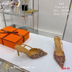 669-58 Valentino sandal cao 8cm siêu cấp