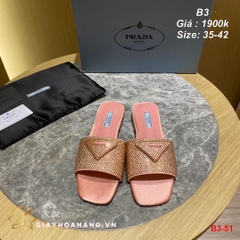 B3-51 Prada dép siêu cấp