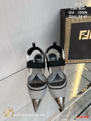 C12-108 Fendi sandal cao 9cm siêu cấp