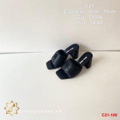 C21-108 Prada dép cao 5cm , 8cm, 10cm siêu cấp