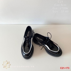 C21-173 Prada giày thể thao cao 5cm siêu cấp