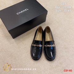C21-93 Chanel giày lười siêu cấp
