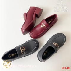 C21-98 Chanel giày cao 5cm siêu cấp