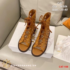 C47-108 Dior sandal siêu cấp