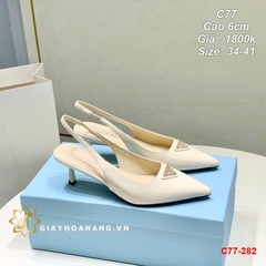 C77-282 Prada sandal cao 6cm siêu cấp