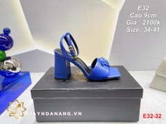 E32-32 Versace sandal cao 9cm siêu cấp