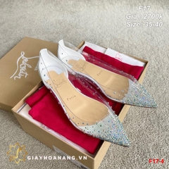 F17-4 Louboutin giày bệt siêu cấp