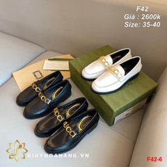 F42-6 Gucci giày lười siêu cấp