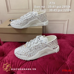 F79-245 Dolce & Gabbana giày thể thao siêu cấp