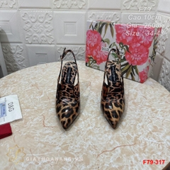 F79-317 Dolce & Gabbana sandal cao gót 10cm siêu cấp