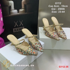 G112-35 Dior sandal cao 6cm , 10cm siêu cấp