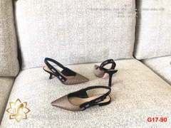 G17-90 Dior sandal cao 1cm , 6cm , 10cm siêu cấp