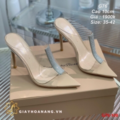 G76-100 Gianvito Rossi dép cao 10cm siêu cấp