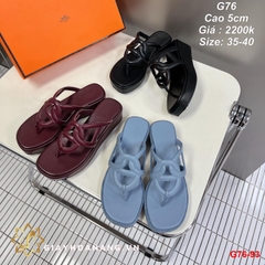 G76-93 Hermes dép cao 5cm siêu cấp