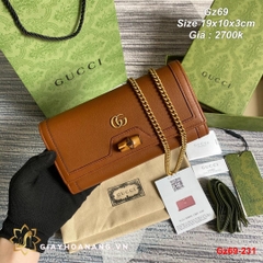 Gz69-231 Gucci túi size 19cm siêu cấp