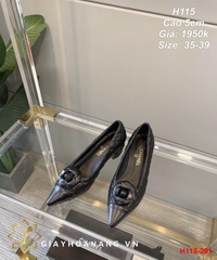 H115-201 Chanel giày cao 5cm siêu cấp